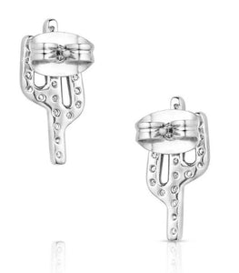 Montana Silversmiths Sparkling Saguaro Earrings