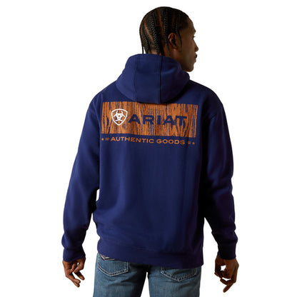 Ariat Mens Woodshop Stack Hoodie