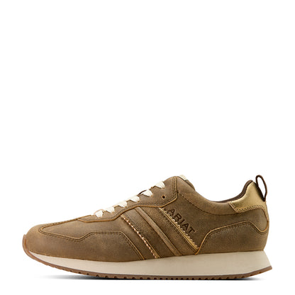 Ariat Womens Ranch Runner Brown Bomber Shoe