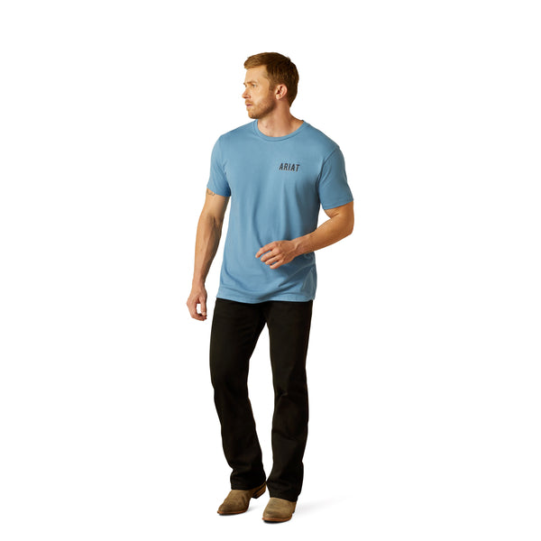 Ariat Mens Blazing Saddle Short Sleeve Tee