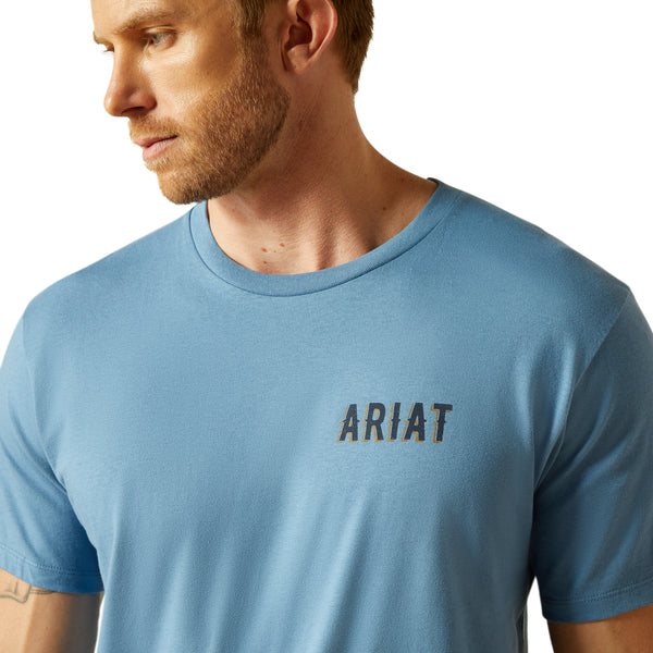 Ariat Mens Blazing Saddle Short Sleeve Tee
