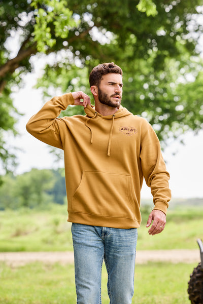 Ariat Mens Southwest Simple Buckle Hoodie