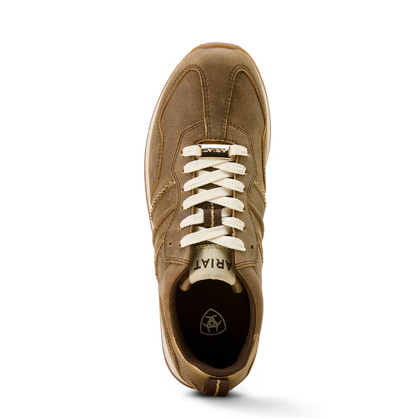 Ariat Womens Ranch Runner Brown Bomber Shoe