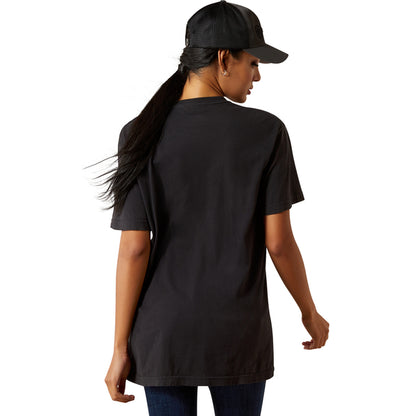 Ariat Womens Boot Stitch Logo Short Sleeve Tee