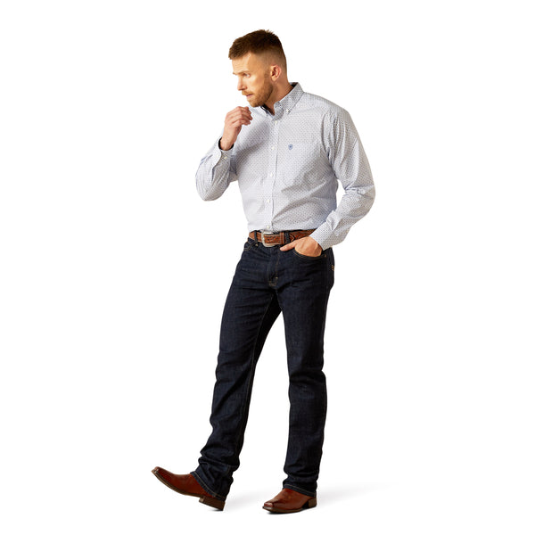 Ariat Mens Wrinkle Free Danny Long Sleeve Shirt