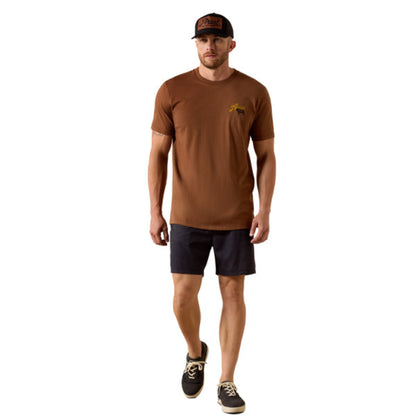 Ariat Mens BBQ Smoke Short SleeveTee