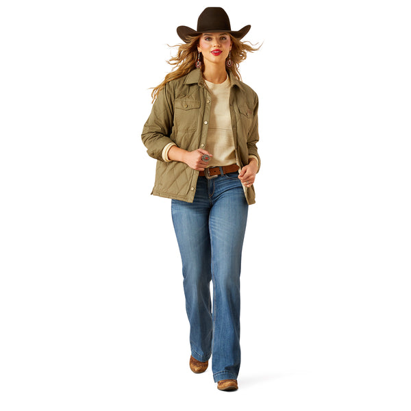 Ariat Womens Grizzly Quilted Barn Jacket