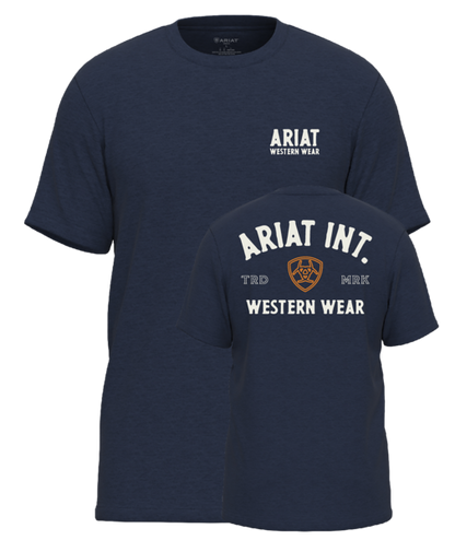 Ariat Mens Outline Shop Short Sleeve Tee