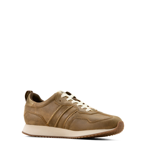 Ariat Womens Ranch Runner Brown Bomber Shoe