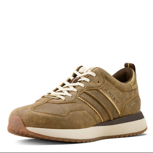 Ariat Womens Ranch Runner Brown Bomber Shoe
