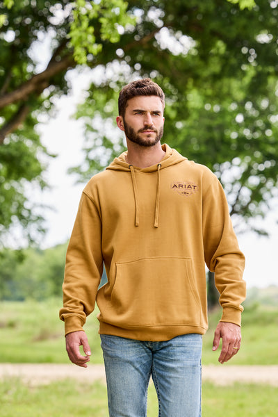 Ariat Mens Southwest Simple Buckle Hoodie