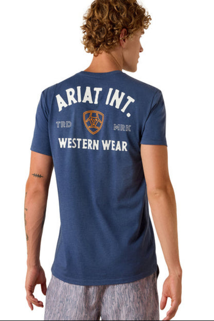 Ariat Mens Outline Shop Short Sleeve Tee