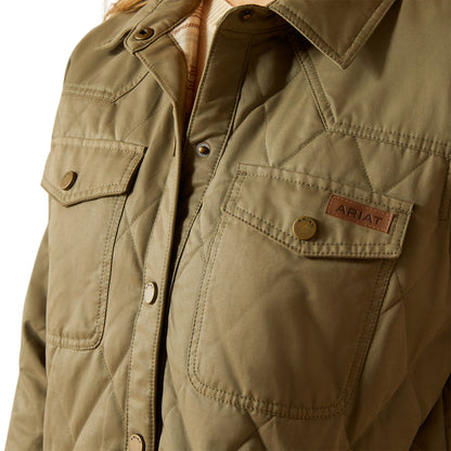 Ariat Womens Grizzly Quilted Barn Jacket