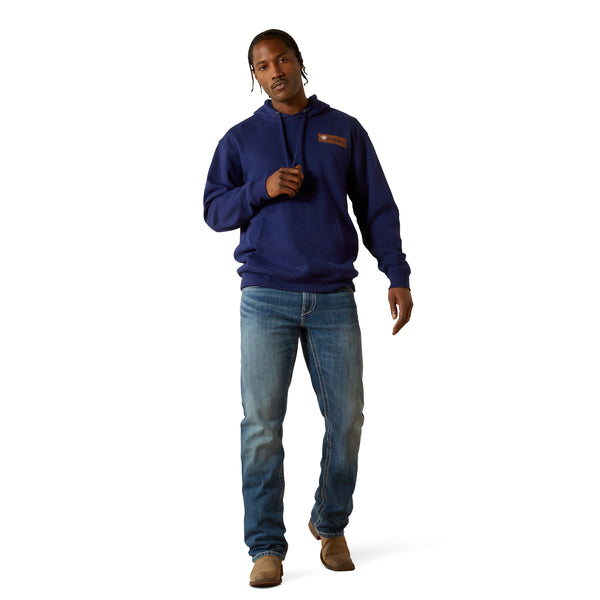 Ariat Mens Woodshop Stack Hoodie