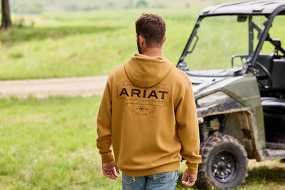 Ariat Mens Southwest Simple Buckle Hoodie