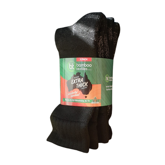 AUSSIE EXTRA THICK SOCKS 3 PACK
