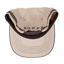 Load image into Gallery viewer, Roper Logo Cap Chocolate/Stone