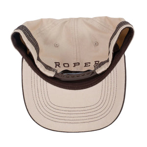 Roper Logo Cap Chocolate/Stone