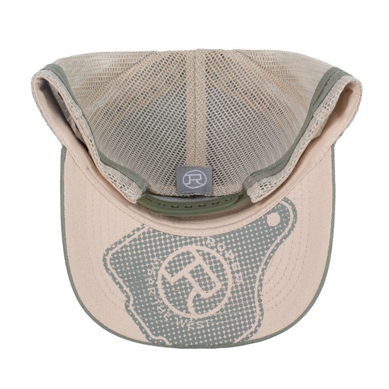 Roper Trucker Cap Cattle Tag