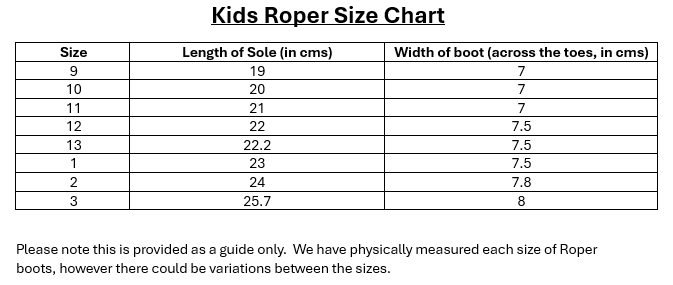 Roper Kids Eastwood Western Boots