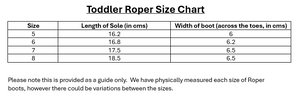 ROPER TODDLER VIPER BOOTS