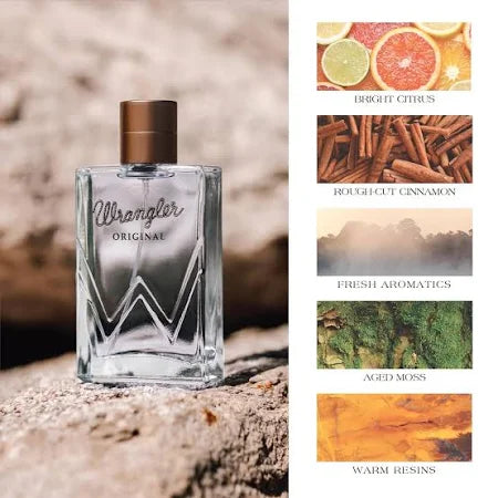 Wrangler Mens Original Eau De Cologne