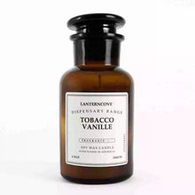 Load image into Gallery viewer, Lanterncove Dispensary 6.5 oz Soy Wax Candle Tobacco Vanille