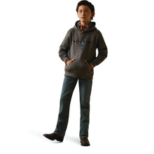 Load image into Gallery viewer, ARIAT BOYS HORNS SOUTHWEST HOODIE