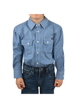 Load image into Gallery viewer, PURE WESTERN BOYS BOURKE PRINT WESTERN L/S SHIRT