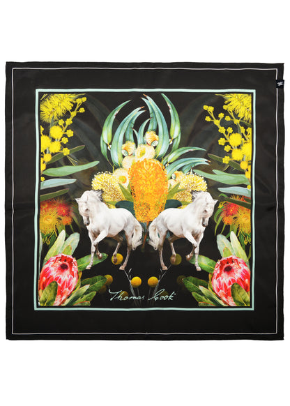 THOMAS COOK SILK PRINT SCARF