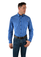 Load image into Gallery viewer, WRANGLER MENS ADDITION CHECK BUTTON L/S SHIRT
