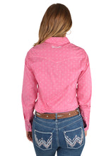Load image into Gallery viewer, WMNS LYDIA PRINT WESTERN L/S SHIRT