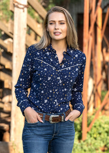 WRANGLER WOMENS JOCELYN WESTERN L/S SHIRT