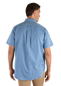 MENS CANNING CHECK 2-PKT S/S SHIRT