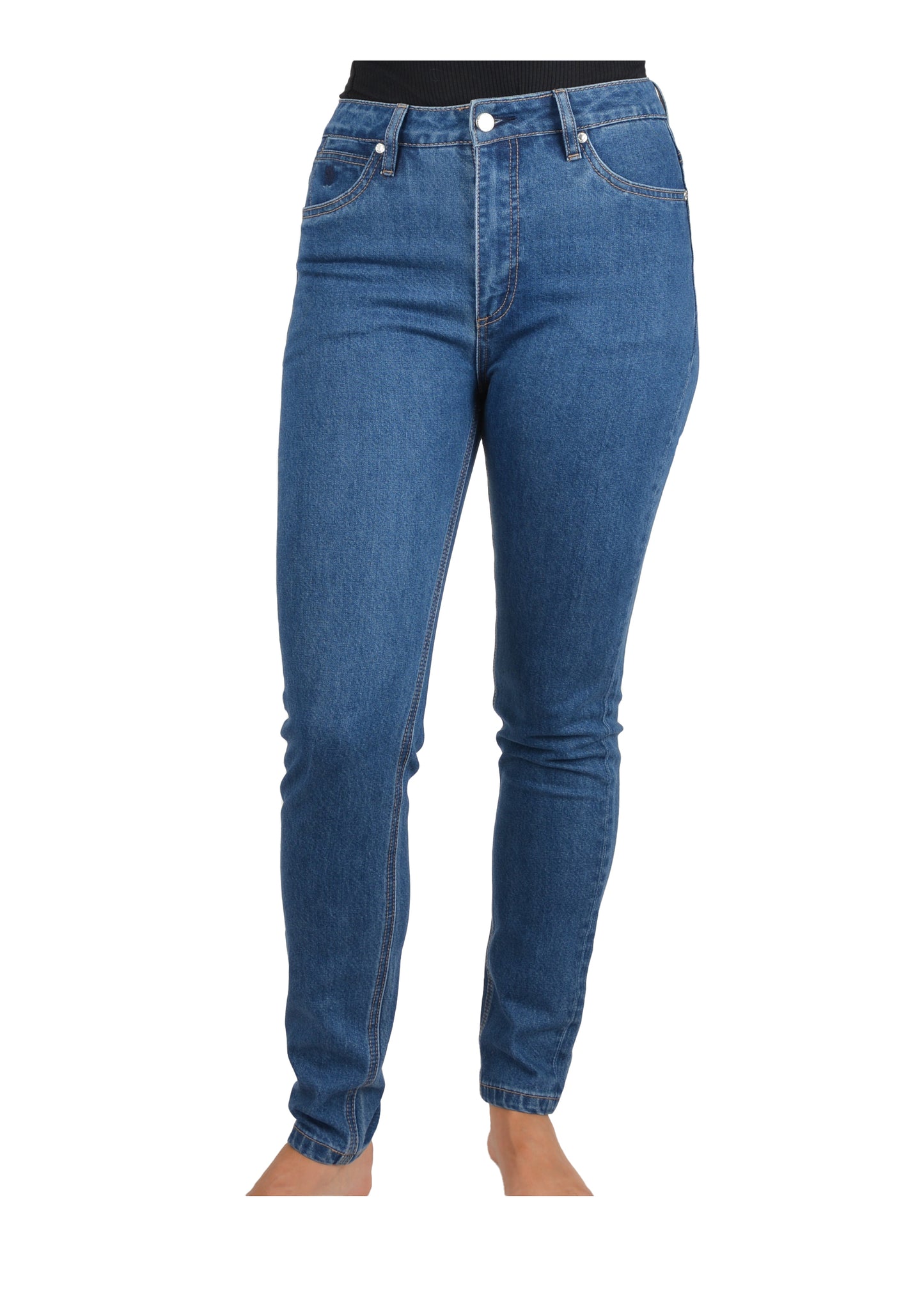 THOMAS COOK WOMENS CRYSTAL JEANS 30 INCH LEG