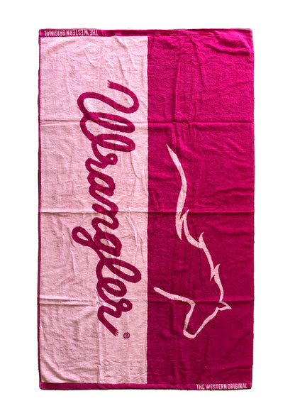 WRANGLER RUNNING HORSE BEACH TOWEL