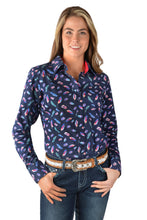 Load image into Gallery viewer, WOMENS HARLENE PRINT L/S SHIRT