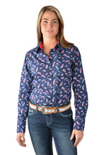 Load image into Gallery viewer, PURE WESTERN WOMENS HARLENE PRINT L/S SHIRT