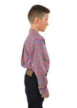 Load image into Gallery viewer, THOMAS COOK BOYS HUME CHECK 2 POCKET L/S SHIRT