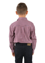 Load image into Gallery viewer, THOMAS COOK BOYS HUME CHECK 2 POCKET L/S SHIRT