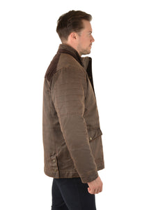 MENS BRADMAN FAUX OILSKIN JACKET