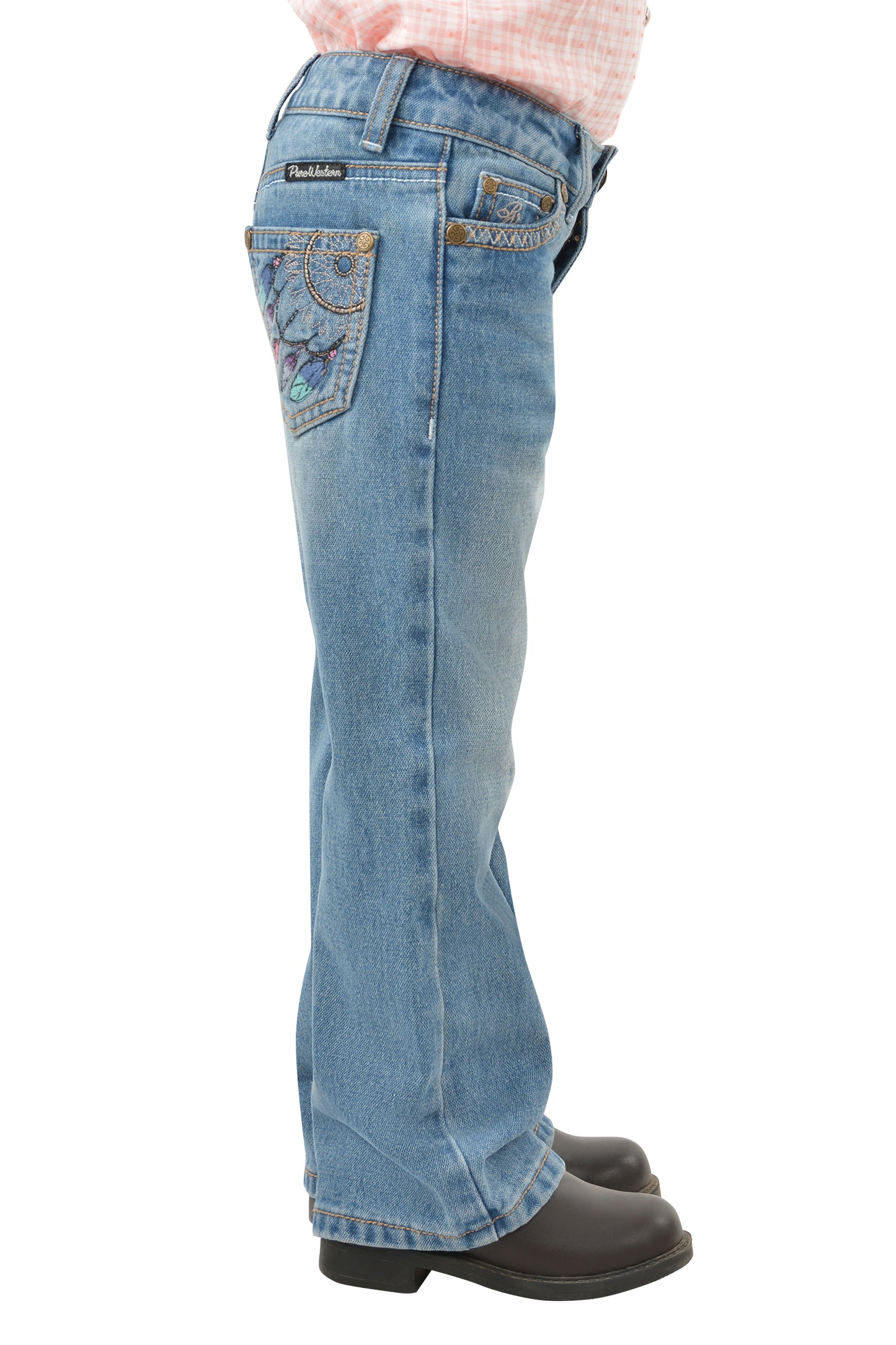 Pure Western Girls Sunny Bootcut Jeans