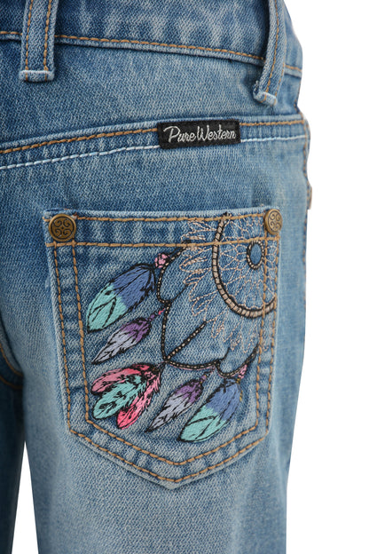 Pure Western Girls Sunny Bootcut Jeans