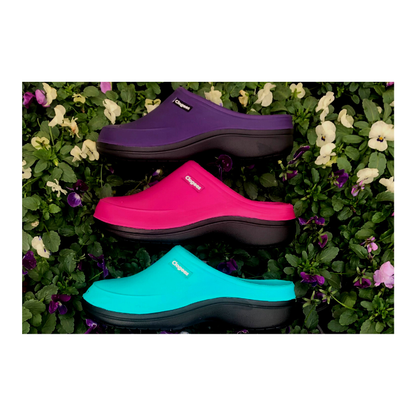 Clogees Womens Eliza Clog with Memory Foam