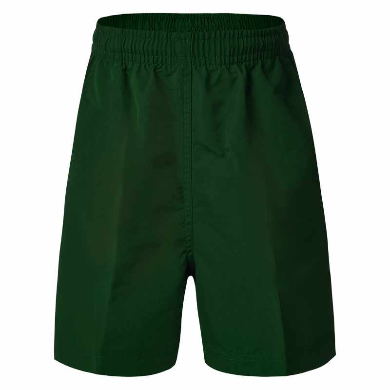 Green Sports Shorts