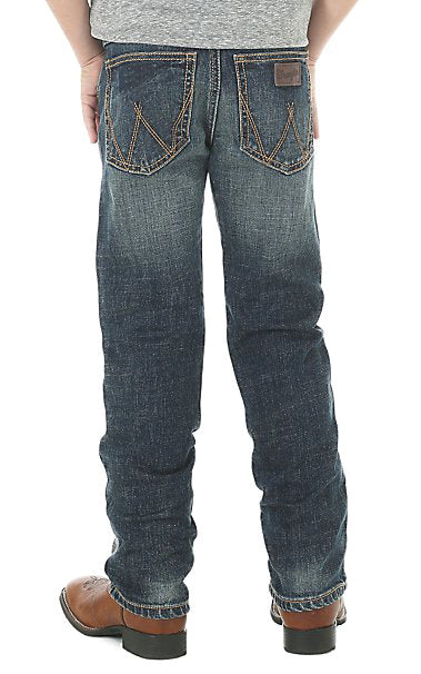 WRANGLER BOYS RETRO SLIM STRAIGHT JEANS