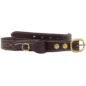 Australian Made Cattlemans Belt With Pouch Tapered