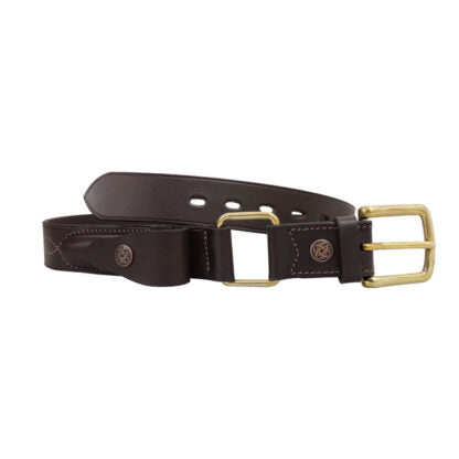 Australian Made Stockman's Belt With Pouch & Square