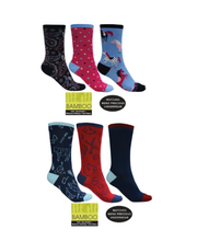 Load image into Gallery viewer, BAMBOO SOCKS 3-PACK