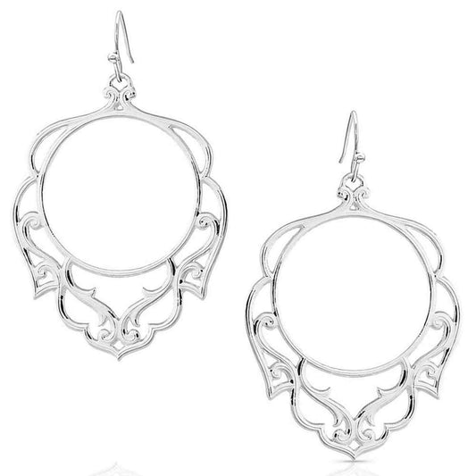 MONTANA SILVERSMITHS WIDE OPEN SPACES FILIGREE EARRINGS